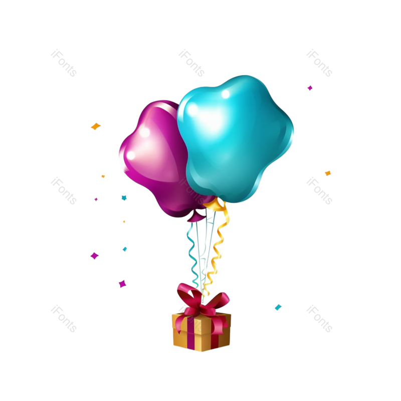 装饰图片,狂欢节元素,生日PNG,庆祝免抠素材